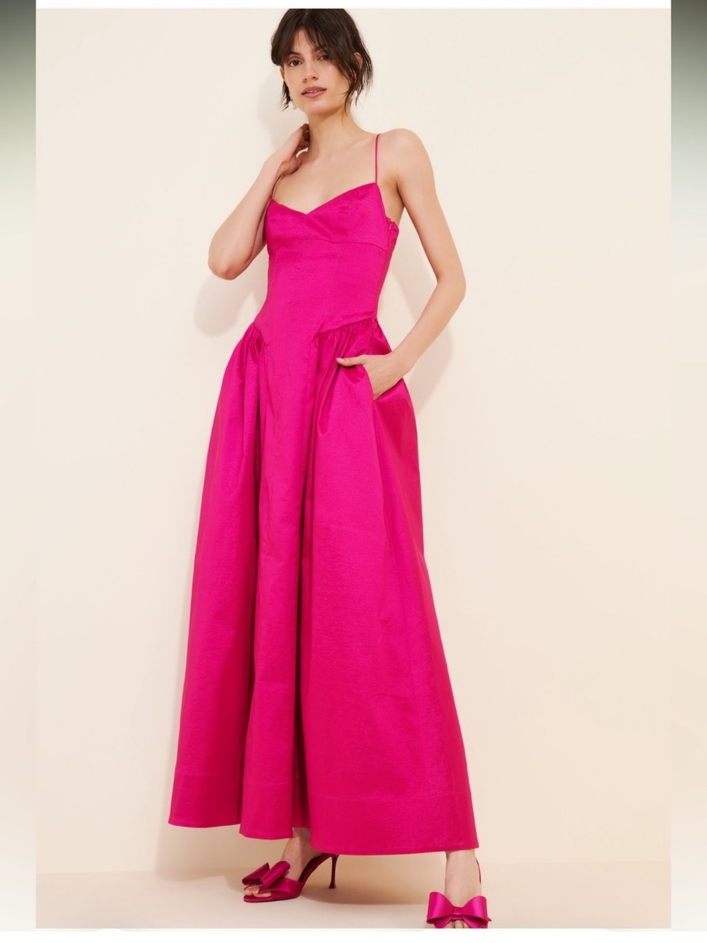 Hansen & Gretel Bellini Taffeta Gown XS